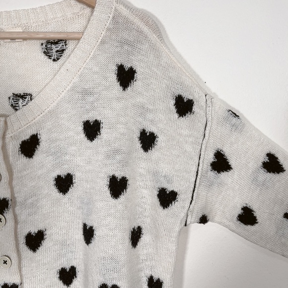 ANTHROPOLOGIE | MOTH HEART INTARSIA ALPACA BLEND SWEATER CARDIGAN - Picture 7 of 14
